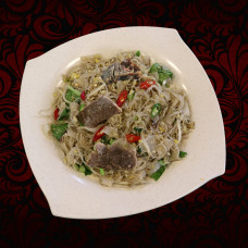Bee Hoon + Kway Teow GORENG Puteh (MUTTON)